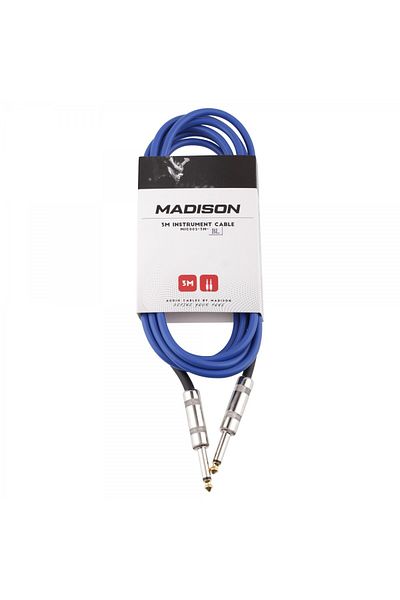 Madison Gitar Kablosu 3 Metre- Mavi