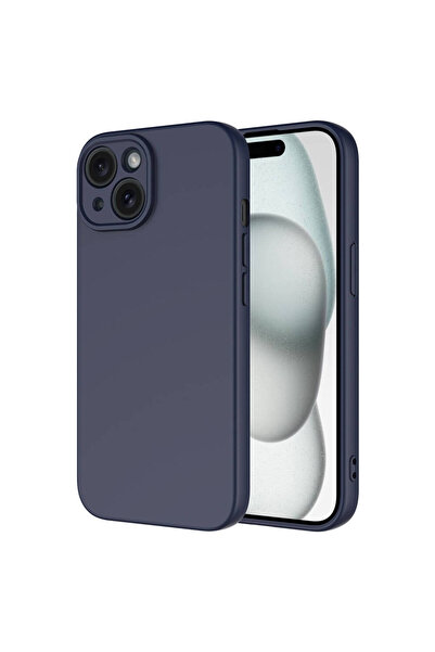 zore iPhone 15 Plus Case Mara Launch Cover - Navy Blue