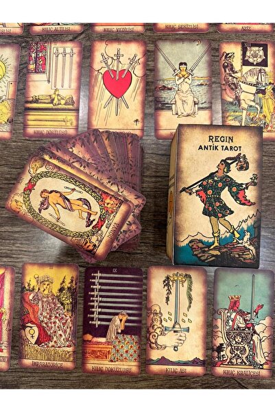 Future Sound 78 Kartlı Regin Antik Tarot Destesi