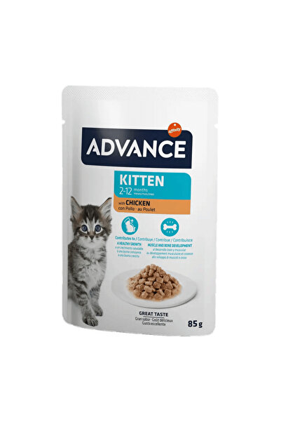 Advance CAT KITTEN CHICKEN WET POUCH 12X85 GR MXMPA