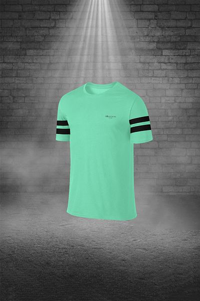 POSEIDON STORM Ανδρικό ύφασμα Water Green Fit - Μπλουζάκι με τσέπες και λαιμόκοψη και σορτς διπλό - Άνετο για πεζοπορία και τζόκινγκ