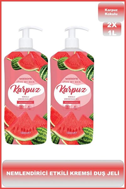 Watsons Kremli Duş Jeli Karpuz 1 L X 2 Adet