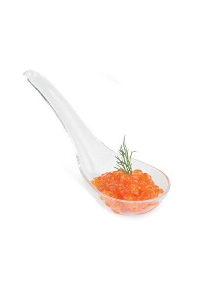 Partioutlet Şeffaf Sunum Kaşığı 50 Adet