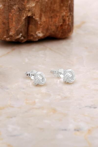 Sümer Telkari 6 Mm Büyük Boy Sarma Elişi Gümüş Küpe 7069