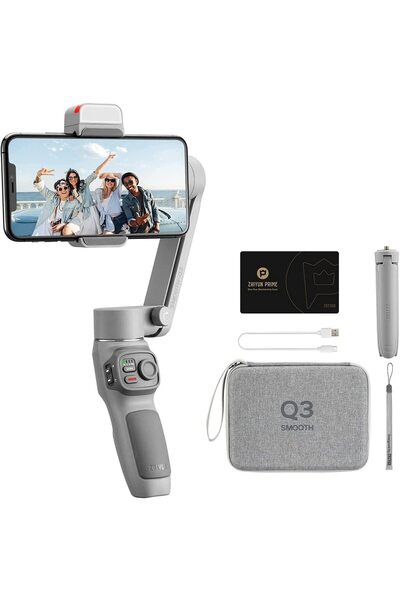 Genel Markalar Smooth Q3 Combo Kit Telefon Gimbal