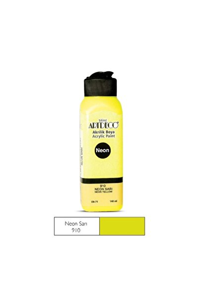 Artdeco Akrilik Boya 140 Ml Neon Sarı Kod:70r910