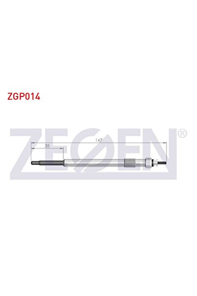 Genel Markalar Kızdırma Bujı 11,5v Cıtroen Jumper Iıı 2.2hdı 2006-2014 / Peug...