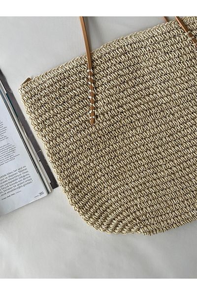 TamSeninTarzin Girard Straw Maxi Bag