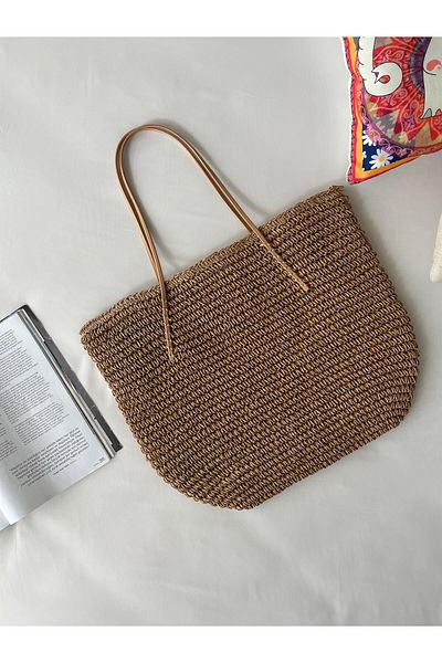 TamSeninTarzin Girard Straw Maxi Bag