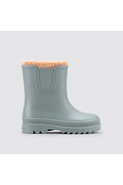 IGOR W10290 Tokio Borreguito Çocuk Kürklü Bot Verde/Green