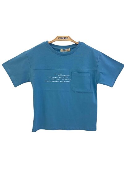 Çikoby Boy's T-Shirt Blue