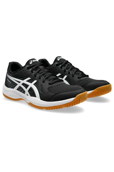 Asics Upcourt 6 Ανδρικά Μαύρα Παπούτσια Βόλεϊ 1071a104-001