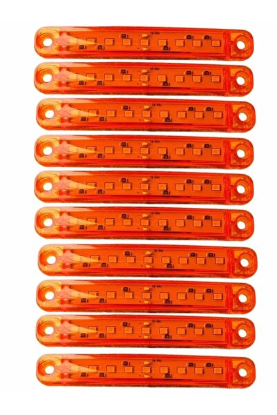 E.K.Tuning 9 LEDLİ PARMAK LED TURUNCU 1 ADET