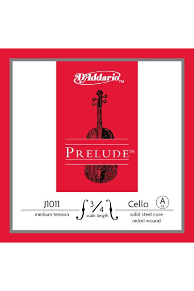 Genel Markalar J1011 3/4M CELLO TEK TEL, PRELUDE, A-LA, 3/4 SCALE, MEDIUM TE ...