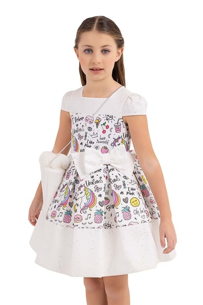 Pamina Colorful Girl's Dress