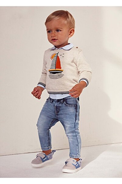 MAYORAL Navy Blue Baby Boy Pants Navy Blue