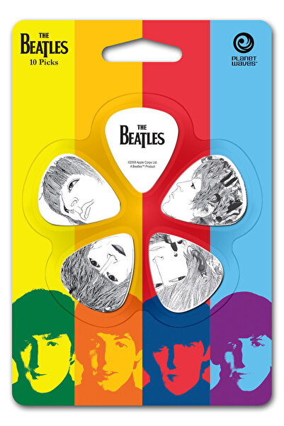 Genel Markalar PLANETWAVES 1CWH4-10B1 PENA BEATLES REVOLVER MEDİUM ABD Pena B...