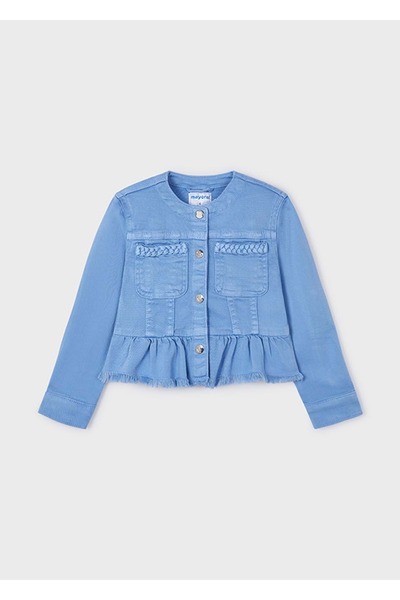 MAYORAL Girl's Jacket Blue