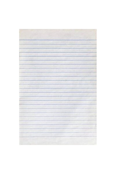 mcolor PARŞÖMEN YAZI KAĞIDI ÇİZGİLİ A4 40'LI BEYAZ