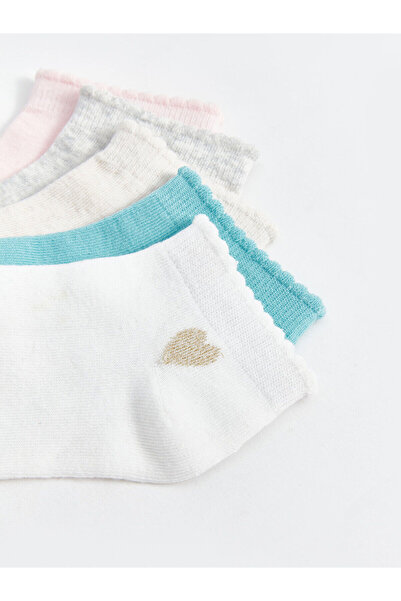 LC Waikiki Κάλτσες LCW Παιδικά Μοτίβα Κοριτσίστικα Μποτάκια 5 τεμαχίων (W4)