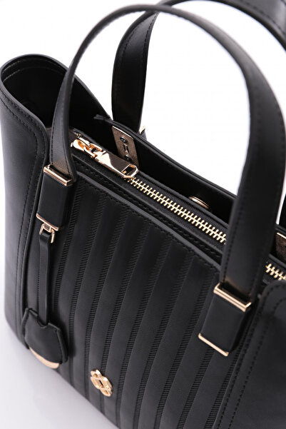 DGN Kadın Kolonlu Omuz Ve Kol Çantası Siyah 8183555