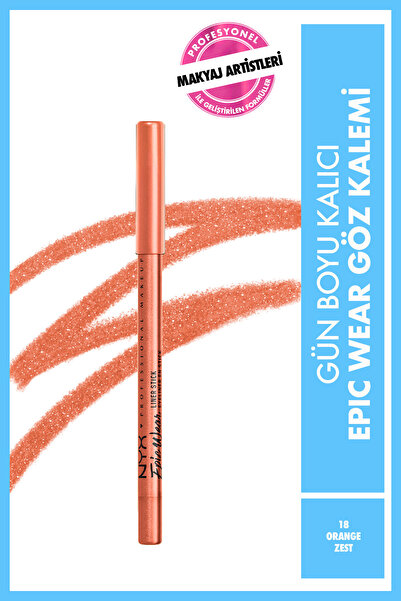 NYX Professional Makeup Epic Wear Liner Sticks Göz Kalemi - Orange Zest - Tur...