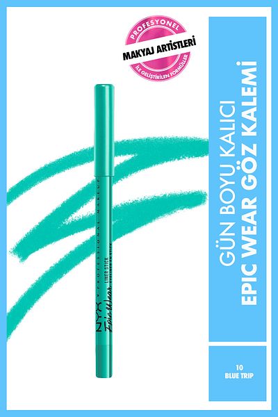 NYX Professional Makeup Blue Trip Blue Epic Wear Liner Sticks Eye Liner