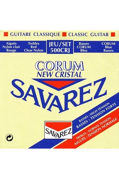 Savarez Corum 500Crj - New Crystal Red Nylons - Classic Guitar String