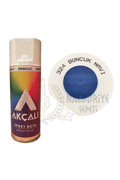 Akçalı Akçalı Akrilik Sprey Boya BONCUK MAVİ 400 ml - RAL5017 - 324