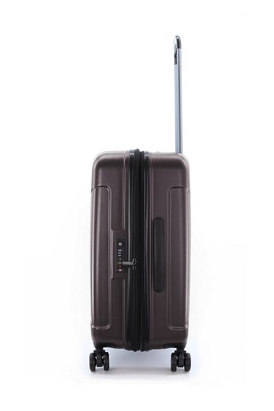 NATIONAL GEOGRAPHIC Canyon Luggage Trolley Medium Check-In Metallic Mud