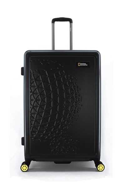 NATIONAL GEOGRAPHIC Globe Large Check-In Luggage Suitcase Black