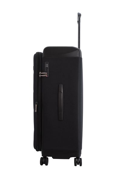 Discovery Motion PP/Poly Large, TSA Lock, Unbreakable, 4 Double Wheels, 28 Inch Black