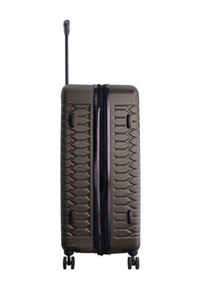 Discovery Reptile ABS Large, TSA Lock, Expandable, 4 Double Wheels, 28 Inch Khaki