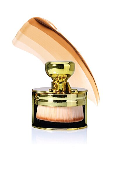 Ocean فرشاة كريم الأساس، فرشاة خافي العيوب، فرشاة ذهبية ناعمة، احترافية، سهلة الاستخدام