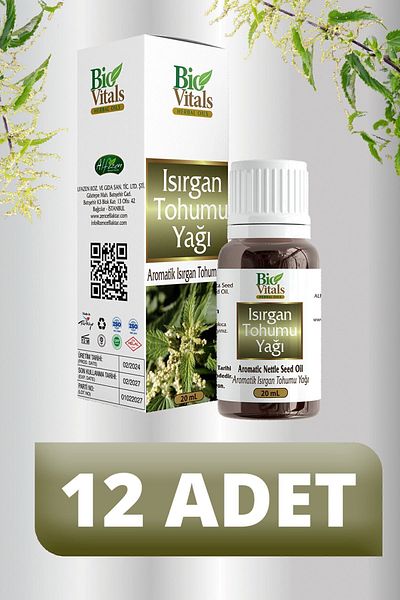 Bio Vitals 20 ml Nettle Oil - 12 PCS-Box