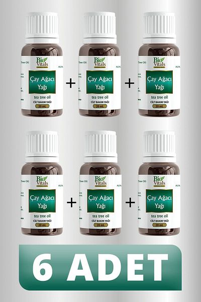 Bio Vitals 20 ml 6 PCS Tea Tree Oil