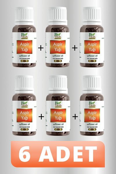 Bio Vitals 20 ml Safflower Oil - 6 PCS