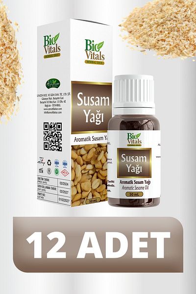 Bio Vitals 50 ml Sesame Oil - 12 PCS-Box