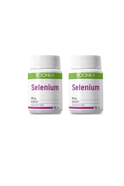 Voonka Selenium Supplement 92 Tablets X2 Pieces