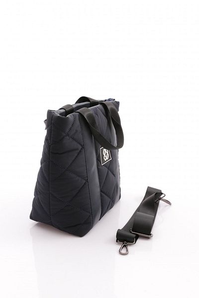 DGN Women's Large Bag with Handle Navy Blue 11282333735102