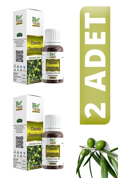 Bio Vitals Olive Oil Ozonated 50ml - 2 PCS