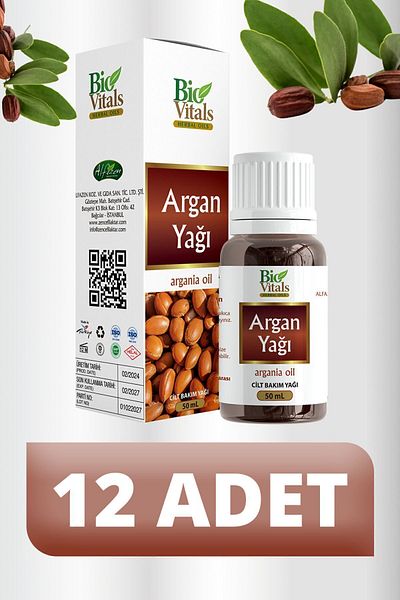 Bio Vitals 50 ml Argan Oil - 12 PCS-Box