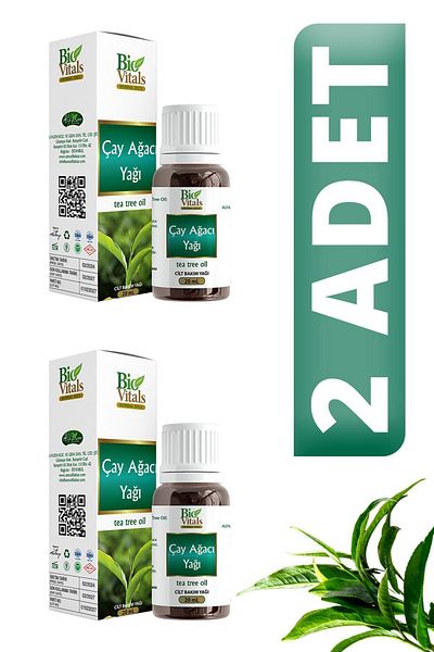 Bio Vitals 20 ml 2 Pieces Tea Tree Oil