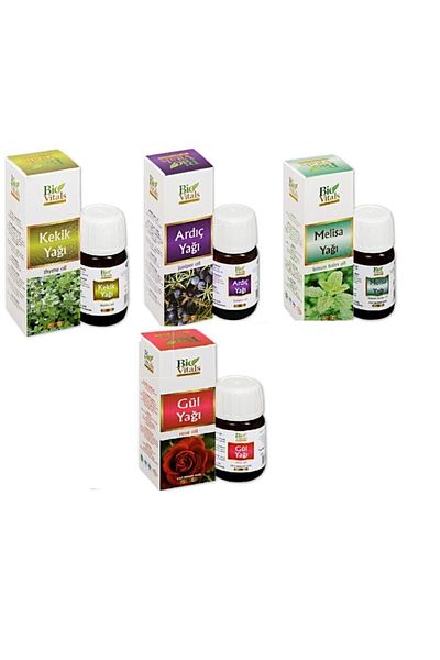 Bio Vitals Thyme Juniper Balm - Rose Aromatic Massage and Care Oil Set