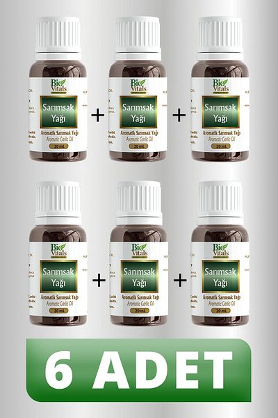 Bio Vitals 20 ml Garlic Oil - 6 PCS