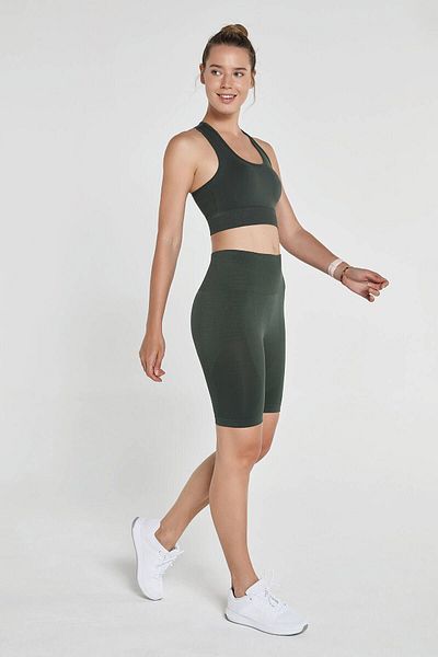 Jerf Colanți Gela Shaping Sport Biker Verde