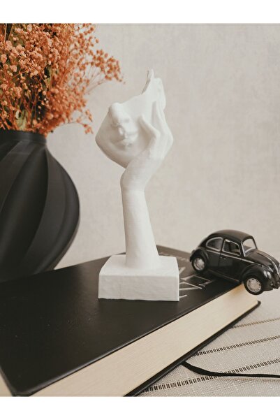 ALTINDAL Home Soyut Yüz Modeli Iskandinav Tarzı Biblo Heykel Figür Dekor Dekorasyon 3d 3 Boyutlu altindals.