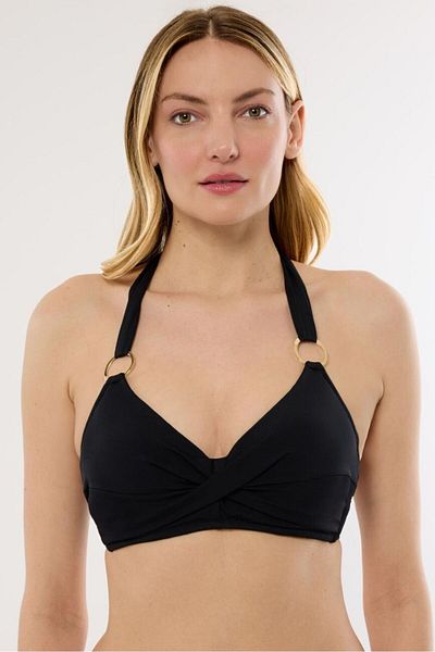 AYYILDIZ Black Bikini Top - 63577 Model
