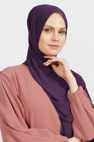 Differenza Şal creponat violet