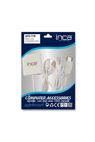 Inca Ihtv-7tb Hdmı To Vga+audıo Çevırıcı.